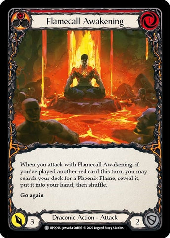 Image for Flamecall Awakening (UPR096) (Uprising) - Flesh and Blood TCG