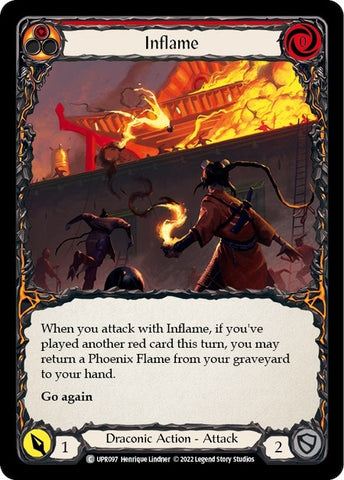 Image for Inflame (UPR097) (Uprising) - Flesh and Blood TCG