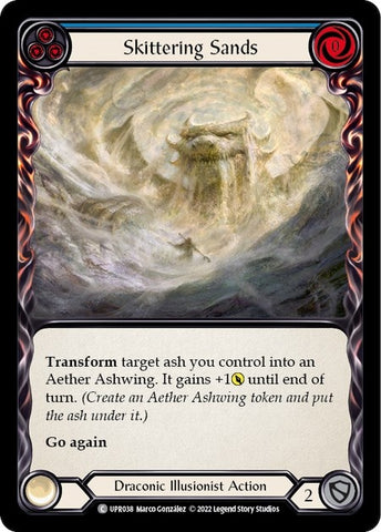 Image for Skittering Sands (Blue) (UPR038) (Uprising) - Flesh and Blood TCG