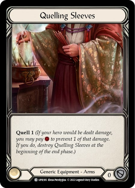Image for Quelling Sleeves (UPR185) (Uprising) - Flesh and Blood TCG
