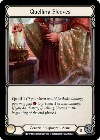 Image for Quelling Sleeves (UPR185) (Uprising) - Flesh and Blood TCG