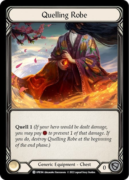 Image for Quelling Robe (UPR184) (Uprising) - Flesh and Blood TCG