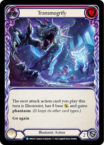 Image for Transmogrify (Red) (UPR155) (Uprising) - Flesh and Blood TCG
