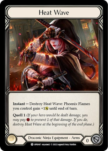 Image for Heat Wave (UPR047) (Uprising) - Flesh and Blood TCG