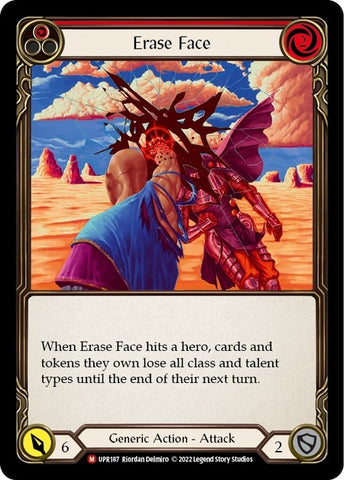 Image for Erase Face (UPR187) (Uprising) - Flesh and Blood TCG