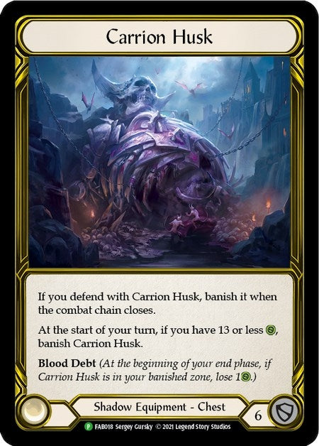 Carrion Husk (Golden) [FAB018] (Promo) Cold Foil