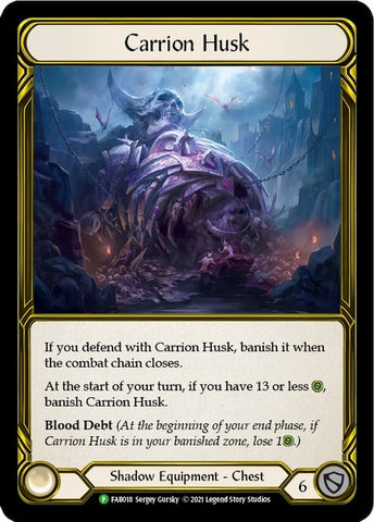 Carrion Husk (Golden) [FAB018] (Promo) Cold Foil
