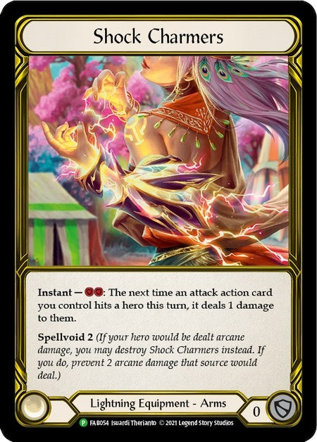 Shock Charmers (Golden) [FAB054] (Promo) Cold Foil