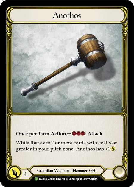 Anothos (Golden) [FAB061] (Promo) Cold Foil