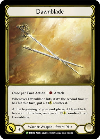 Dawnblade (Golden) [FAB062] (Promo) Cold Foil