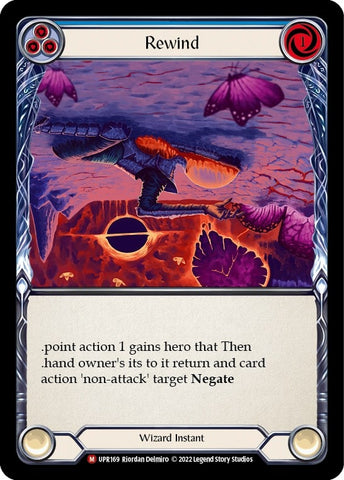 Image for Rewind (Alternate Art) (UPR169) (Uprising) - Flesh and Blood TCG