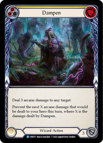 Image for Dampen (Yellow) (UPR171) (Uprising) - Flesh and Blood TCG