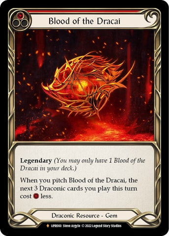 Image for Blood of the Dracai (UPR000) (Uprising) - Flesh and Blood TCG