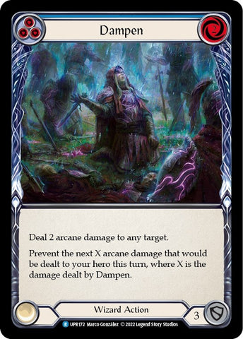 Image for Dampen (Blue) (UPR172) (Uprising) - Flesh and Blood TCG