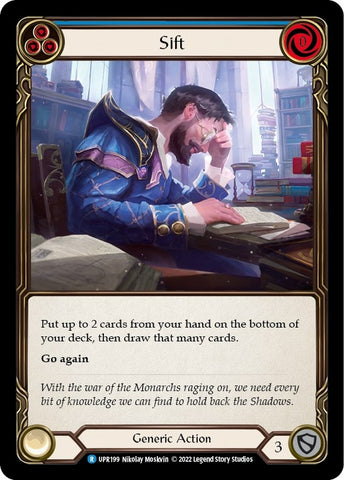 Image for Sift (Blue) (UPR199) (Uprising) - Flesh and Blood TCG