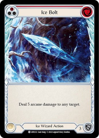 Image for Ice Bolt (Red) (UPR133) (Uprising) - Flesh and Blood TCG