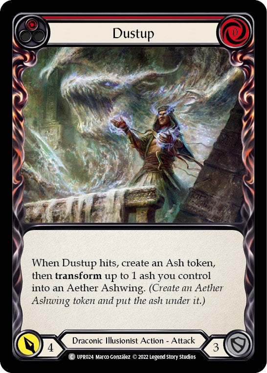 Image for Dustup (Red) (UPR024) (Uprising) - Flesh and Blood TCG