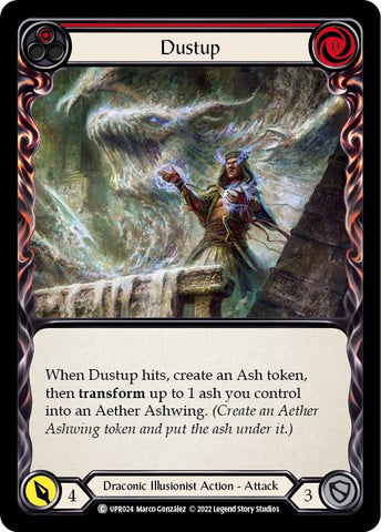 Image for Dustup (Red) (UPR024) (Uprising) - Flesh and Blood TCG