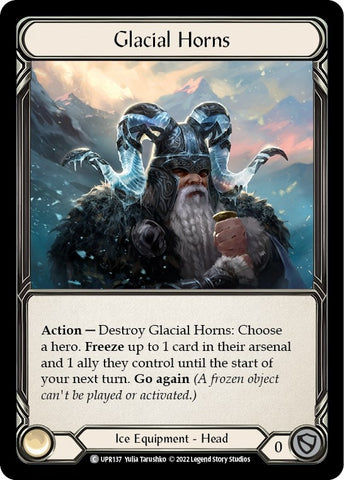 Image for Glacial Horns (UPR137) (Uprising) - Flesh and Blood TCG