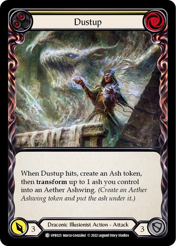 Image for Dustup (Yellow) (UPR025) (Uprising) - Flesh and Blood TCG