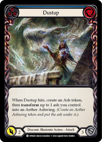 Image for Dustup (Blue) (UPR026) (Uprising) - Flesh and Blood TCG