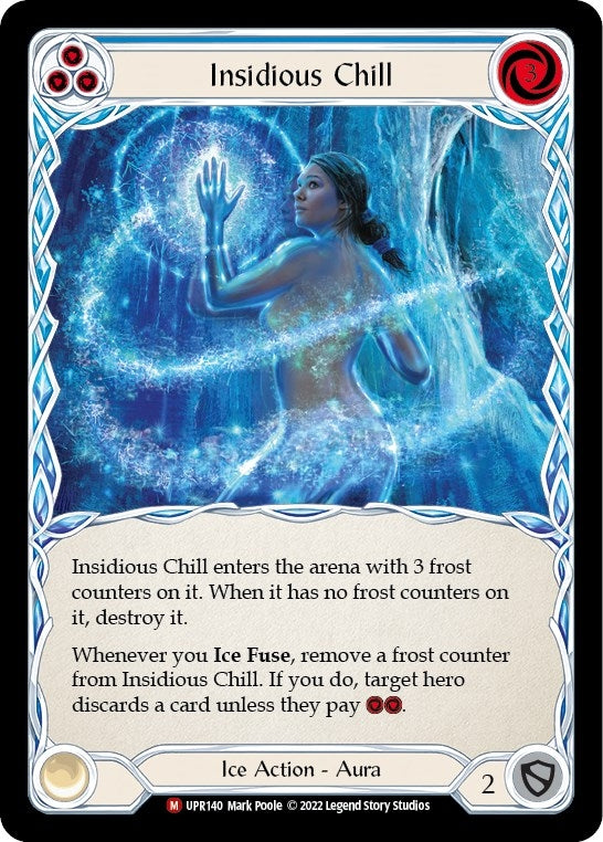 Image for Insidious Chill (UPR140) (Uprising) - Flesh and Blood TCG