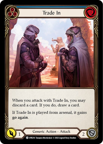 Image for Trade In (Blue) (UPR214) (Uprising) - Flesh and Blood TCG