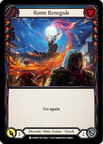 Image for Ronin Renegade (Blue) (UPR080) (Uprising) - Flesh and Blood TCG