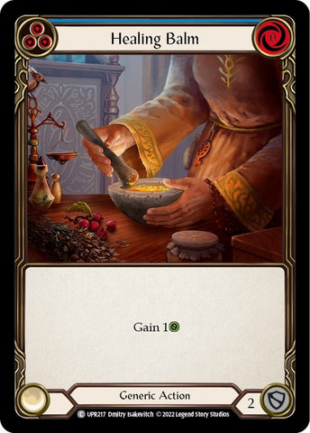 Image for Healing Balm (Blue) (UPR217) (Uprising) - Flesh and Blood TCG
