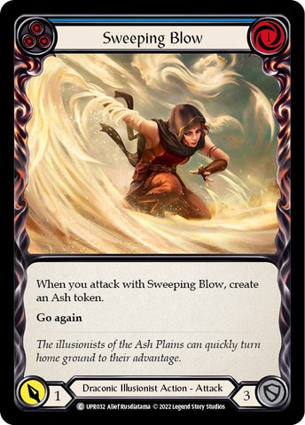 Image for Sweeping Blow (Blue) (UPR032) (Uprising) - Flesh and Blood TCG