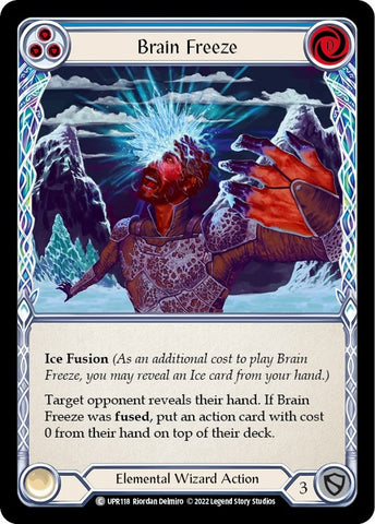 Image for Brain Freeze (Blue) (UPR118) (Uprising) - Flesh and Blood TCG
