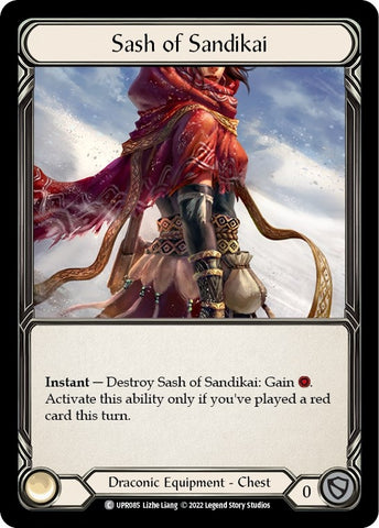Image for Sash of Sandikai (UPR085) (Uprising) - Flesh and Blood TCG