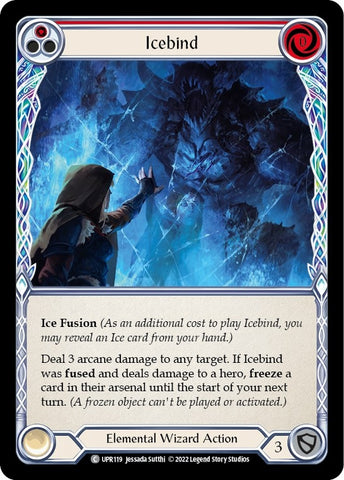 Image for Icebind (Red) (UPR119) (Uprising) - Flesh and Blood TCG