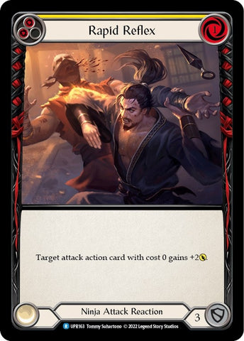 Image for Rapid Reflex (Yellow) (UPR163) (Uprising) - Flesh and Blood TCG
