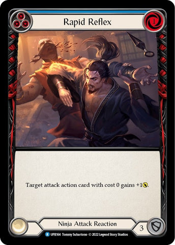 Image for Rapid Reflex (Blue) (UPR164) (Uprising) - Flesh and Blood TCG