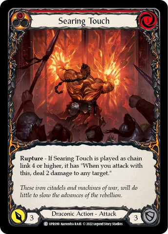 Image for Searing Touch (UPR099) (Uprising) - Flesh and Blood TCG