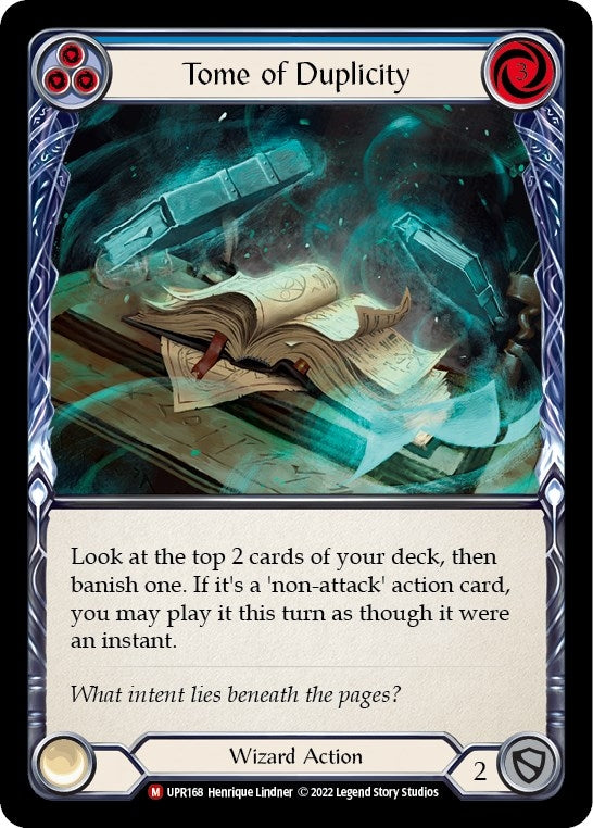 Image for Tome of Duplicity (UPR168) (Uprising) - Flesh and Blood TCG