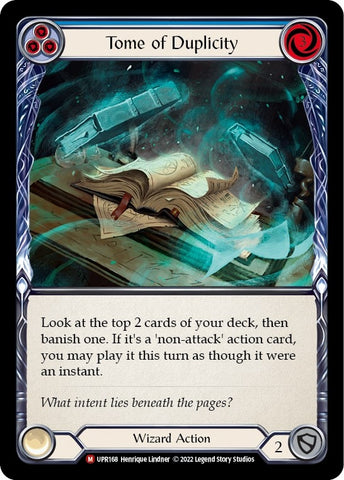 Image for Tome of Duplicity (UPR168) (Uprising) - Flesh and Blood TCG