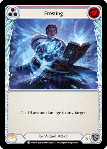 Image for Frosting (Red) (UPR130) (Uprising) - Flesh and Blood TCG