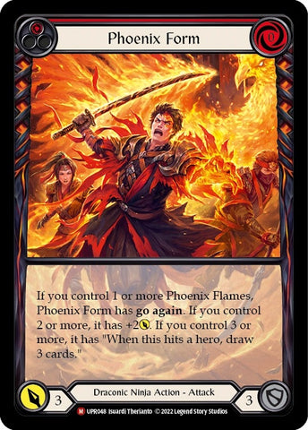 Image for Phoenix Form (Extended Art) (UPR048) (Uprising) - Flesh and Blood TCG