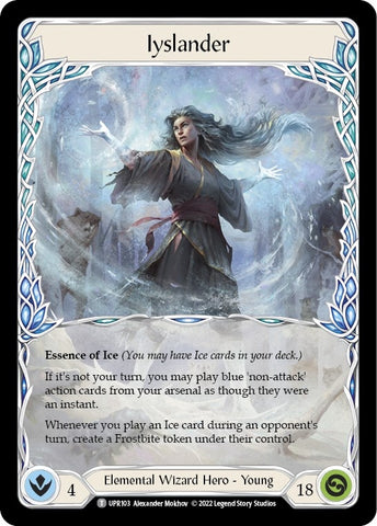 Image for Iyslander // Searing Emberblade (UPR103//UPR046) (Uprising) - Flesh and Blood TCG