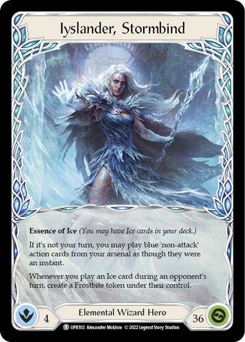 Image for Iyslander, Stormbind // Iyslander (UPR102//UPR103) (Uprising) - Flesh and Blood TCG