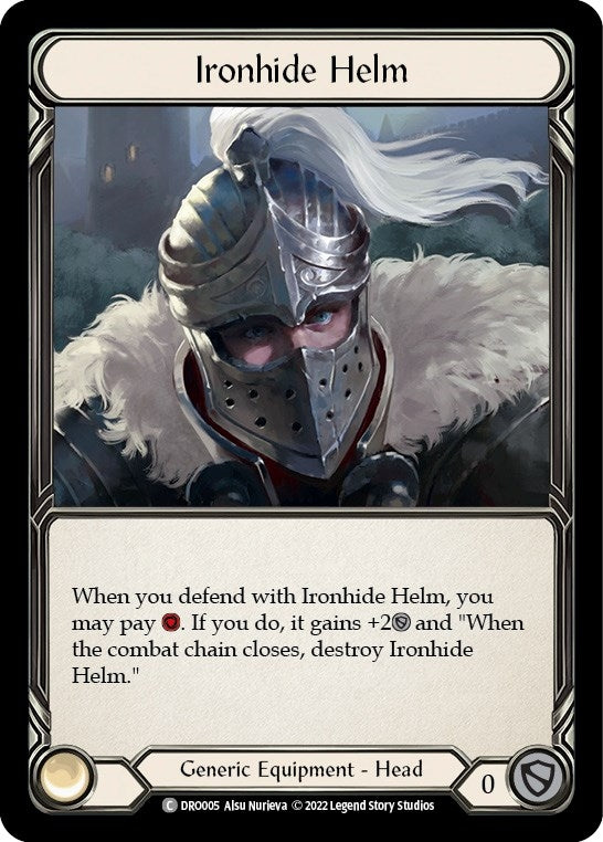 Ironhide Helm [DRO005] [Uprising Dromai Blitz Deck]