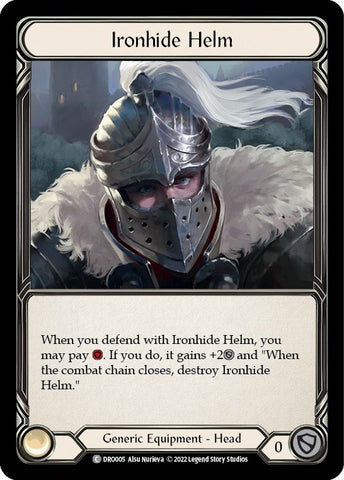 Ironhide Helm [DRO005] [Uprising Dromai Blitz Deck]