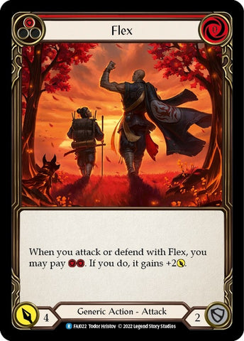 Flex (Red) [FAI022] [Uprising Fai Blitz Deck]