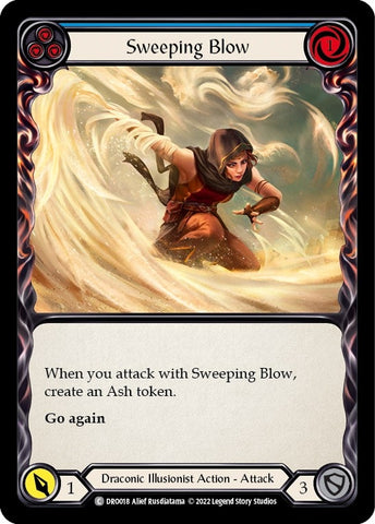 Sweeping Blow (Blue) [DRO018] [Uprising Dromai Blitz Deck]