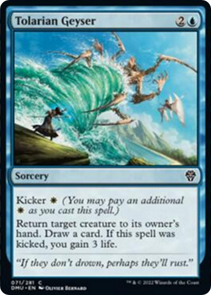 Image for Tolarian Geyser (71) [Dominaria United] - Magic: The Gathering