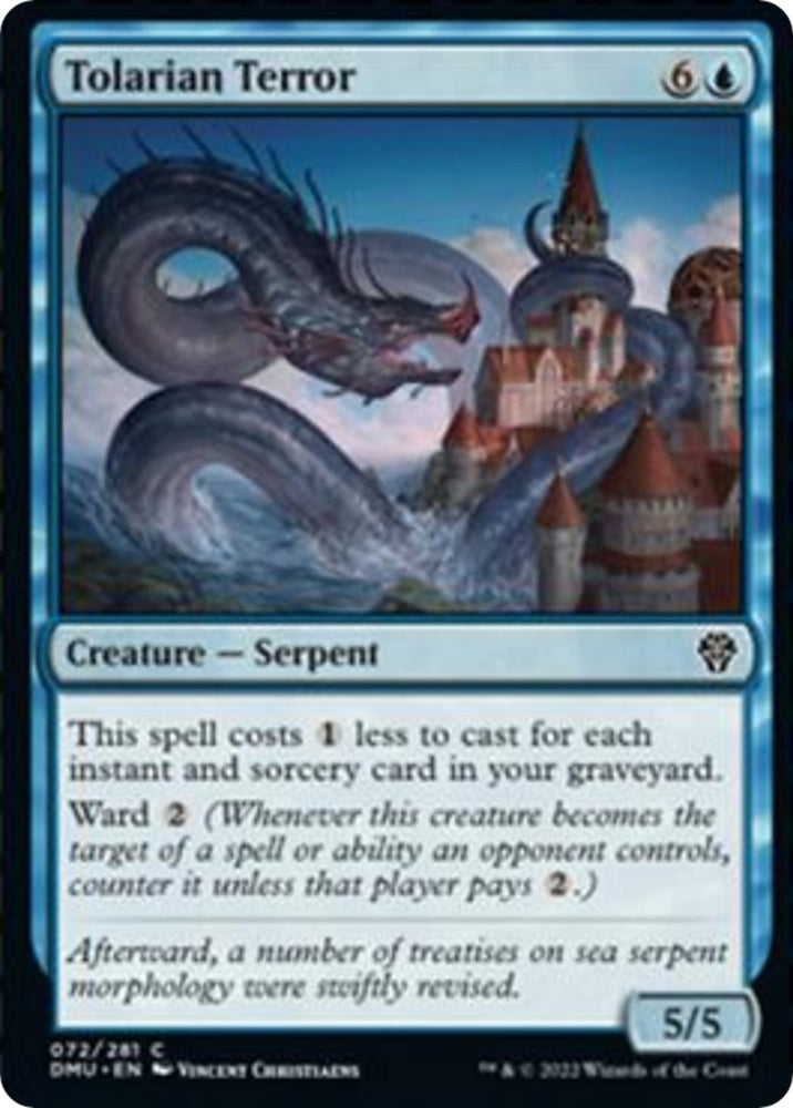 Image for Tolarian Terror (72) [Dominaria United] - Magic: The Gathering
