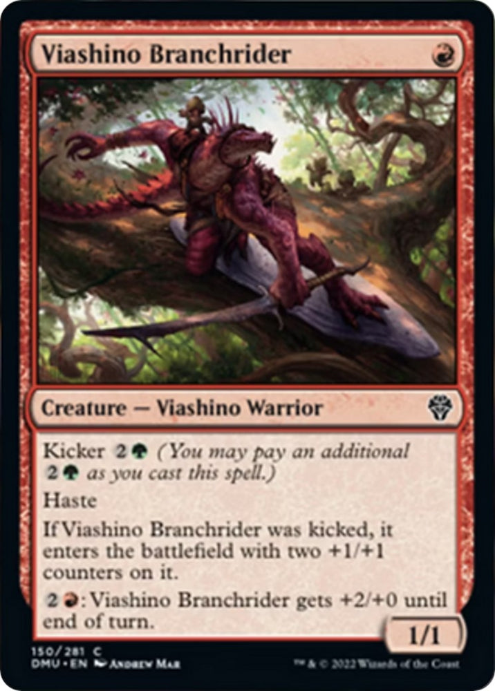 Image for Viashino Branchrider (150) [Dominaria United] - Magic: The Gathering