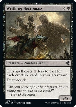 Image for Writhing Necromass (115) [Dominaria United] - Magic: The Gathering